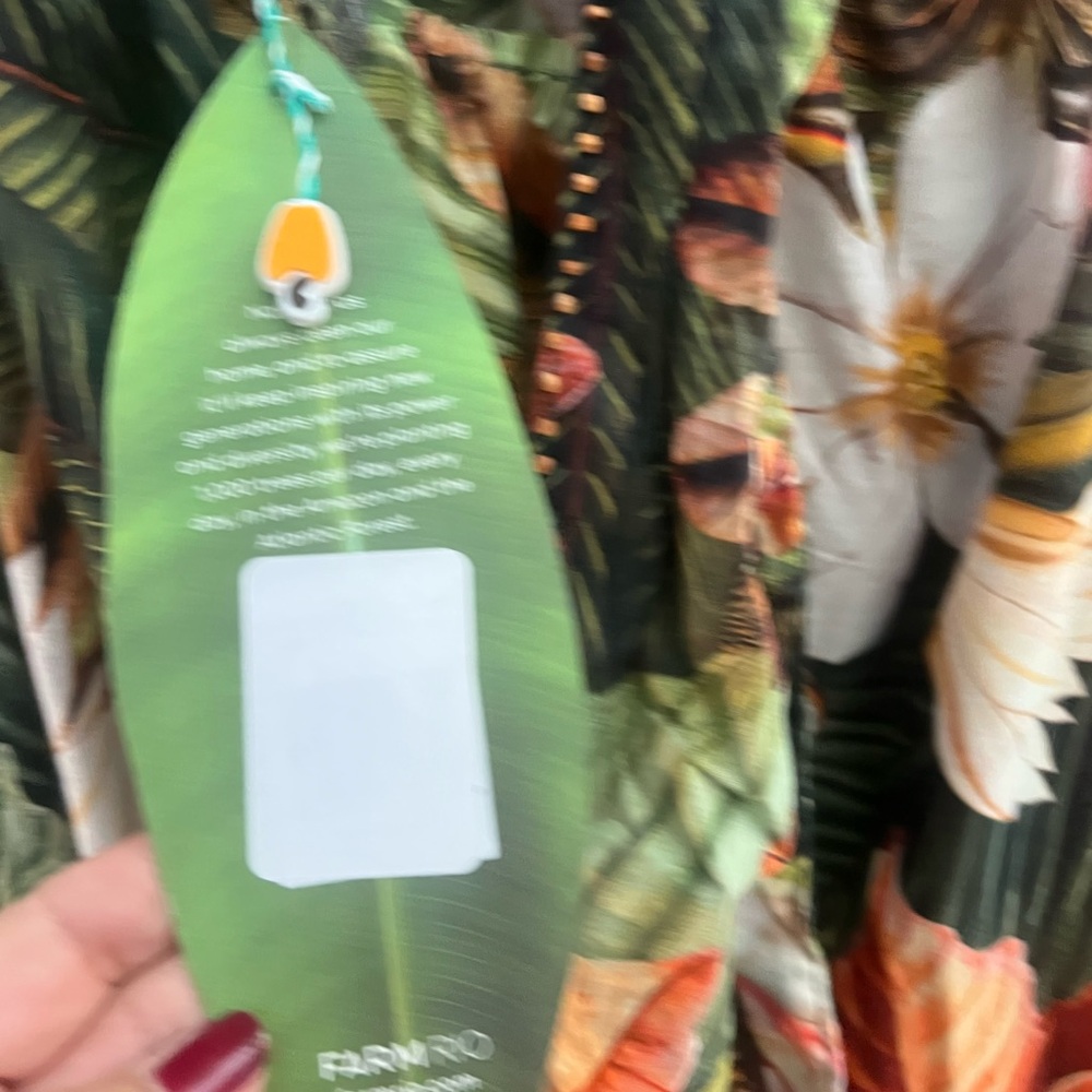 FARM Rio Green Tropical Floral Maxi Dress - Picture 14 of 16